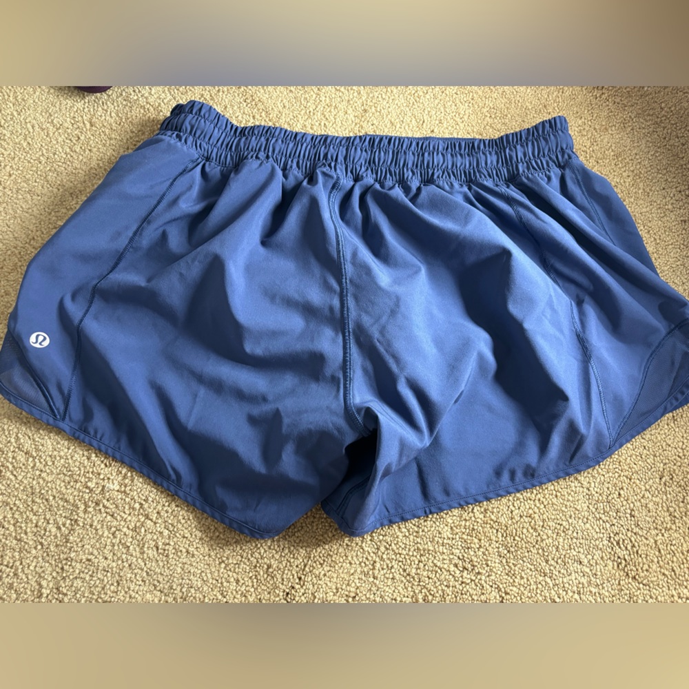 Blue lululemon shorts